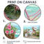 Vélo rose avec roses roses sur un chemin de plage - décoration murale bord de mer-764373239-764373129