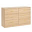 Armoire de chambre à coucher 6 - Naturel, grand rangement, rangement moderne naturel, grand,