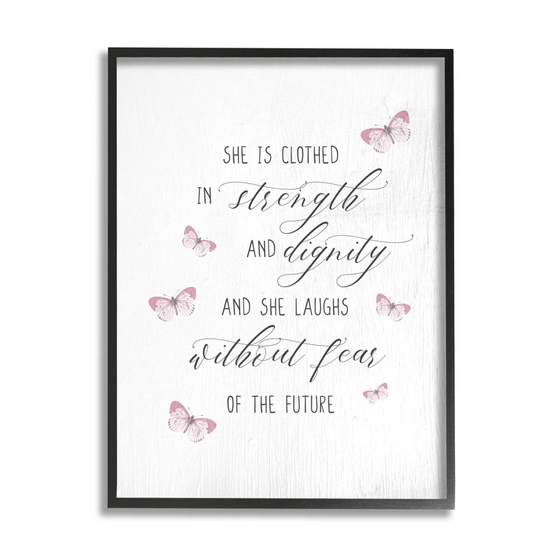 «She Laughs With Fear», H 14 po x l 11 po x P 1,5 po, Giclée encadrée noir minuit