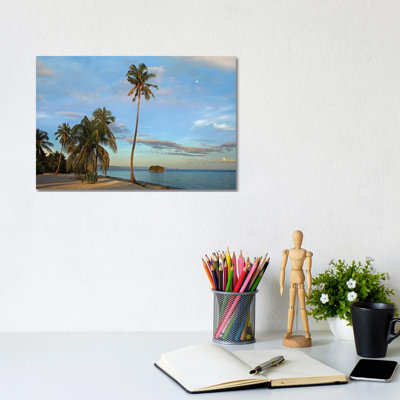 Coconut Palm Trees On Pamilacan Island, Philippines by Tim Fitzharris - Wrapped Canvas Print