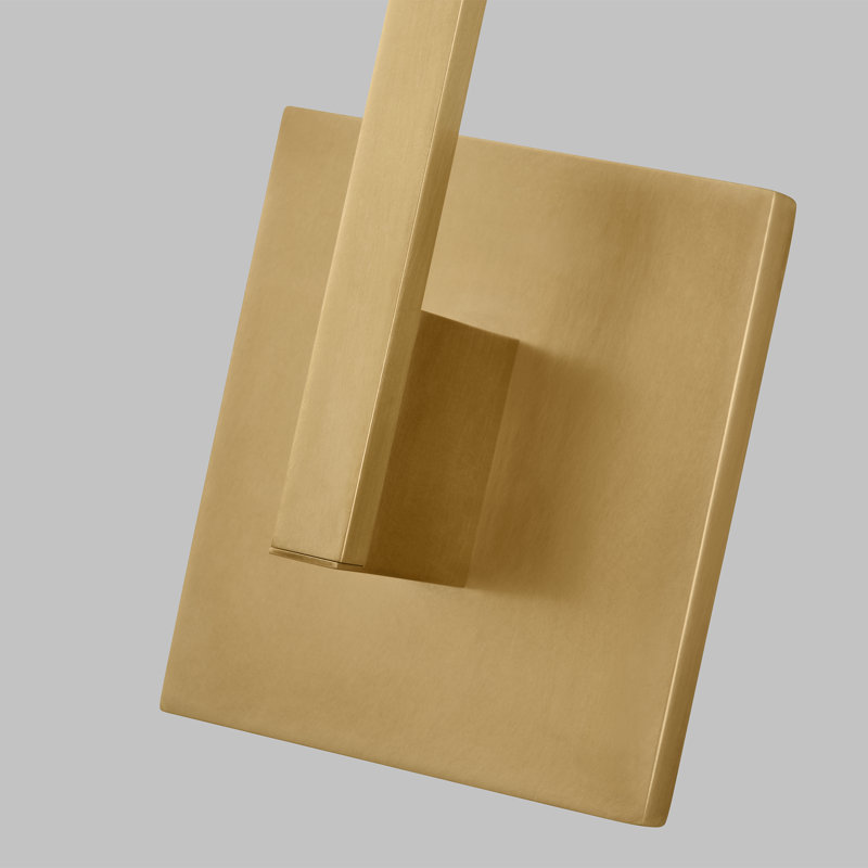 Klee 20 Wall Sconce, Hand Rubbed Antique Brass