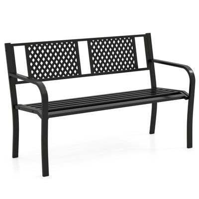 Metal Outdoor Bench