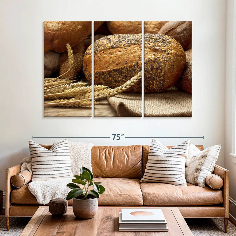 Yarlin Breakfast Rye Bread, 42" H x 65" W