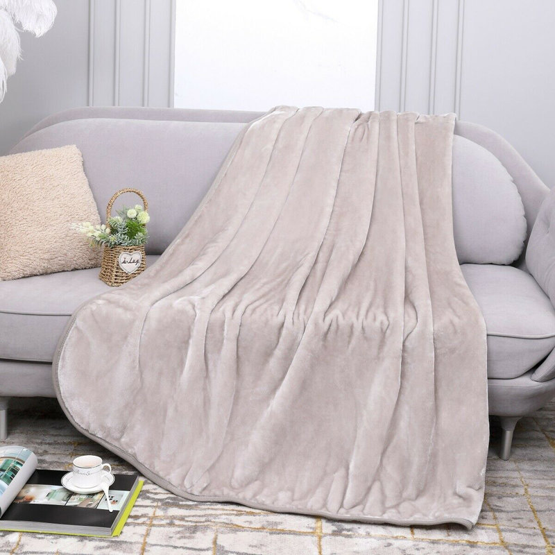 Bernestine Throw Blanket, Mink, W150 x L200cm