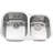 Moore 32'' L Double Bowl Stainless Steel Kitchen Sink-19378636