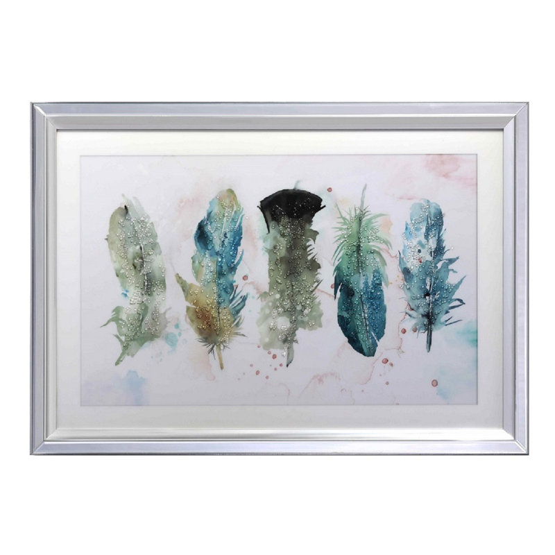 Peinture sur toile encadrée