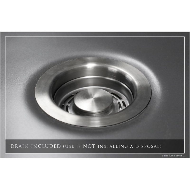 Luxury Solid Fireclay Farmhouse Sink, Stainless Steel Accessories