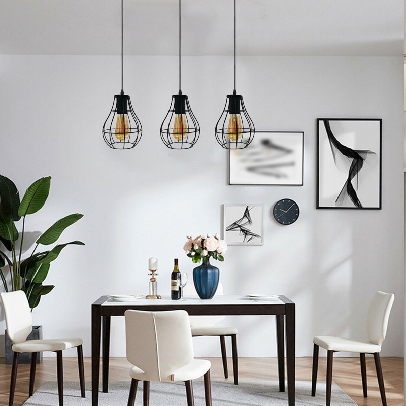 Ruffner 3 - Light Black Pendant