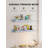 Floating Shelves, 4 Pack, Blue