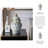 Traditional Stoneware Ceramic Jar with Ornate Lid - Handcrafted Decorative Accent with Classic Motif and Elegant Detailing-86741844