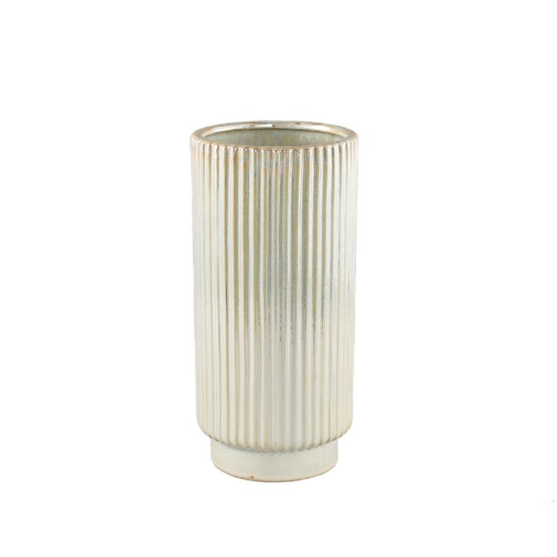 Alperen Ceramic Pot Planter, 30cm H x 14cm W x 14cm D