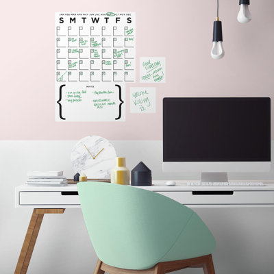 Text & Numbers Non-Wall Damaging Wall Decal
