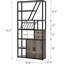 Armoire à vin avec lumières DEL, prises de courant et porte-bouteilles-1349660053
