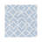 Rodgers Hand Woven Flat Weave Wool/Cotton Geometric Rug in Blue/Ivory-1756715087