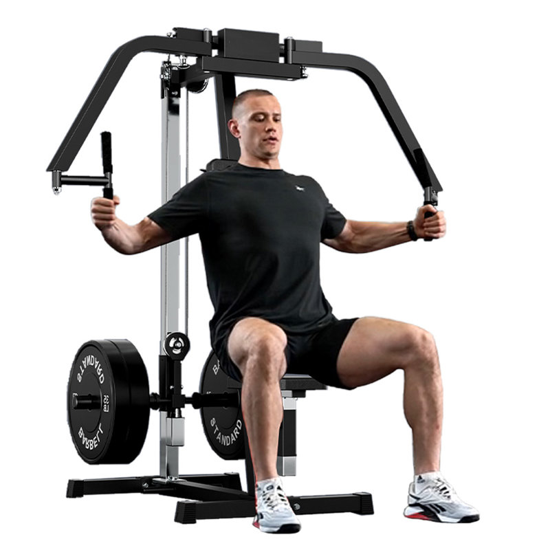 Machine à mouche Mikolo, capacité de 400 lb, accoudoirs indépendants et fonction delt arrière pour la salle de gym à domicile