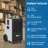 110 pt. 5,000 sq.ft. Buckless Commercial Dehumidifier with Drain Hose and Pump for Garage-105253045