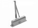 Fermeture de porte à 2 valves Cal Royal 750-ALUM 700, Aluminium peint