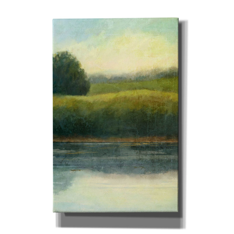 «Riverbank 1» par Suzanne Nicoll, H 40 po x l 26 po