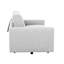 Canapé-lit 78 po gris clair Stearns & Foster avec matelas en mousse à mémoire de forme Giotto-2070464021
