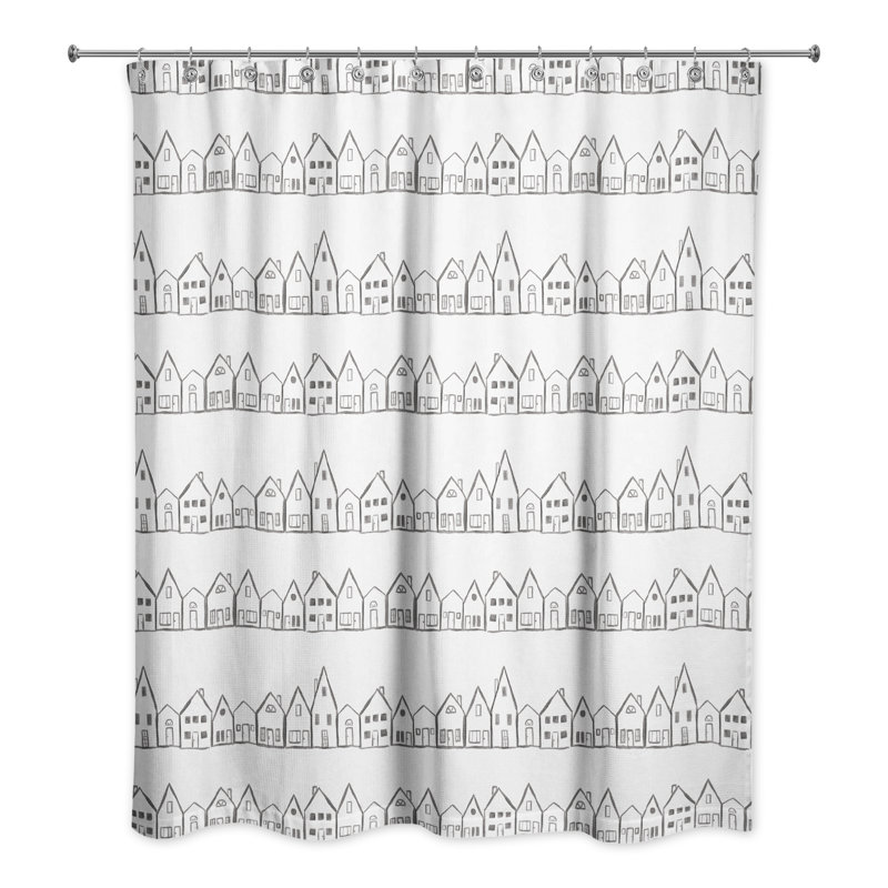 Rideau de douche Simple House