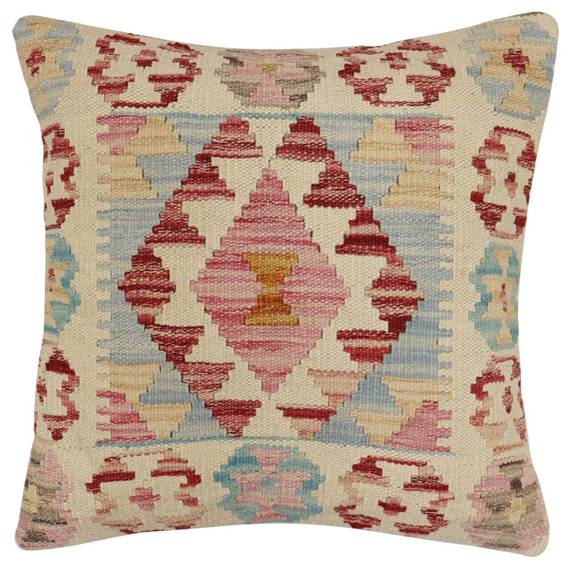 Housse et insert de coussin carré 100% laine