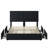 3 Piece Bedroom Set,  4-Drawer Storage Platform Bed, 2 Nightstands-389085209-389085208