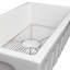 Fireclay Venice Front Reversible 33" L x 18" W Farmhouse/Apron Kitchen Sink with Accessories-1456365216