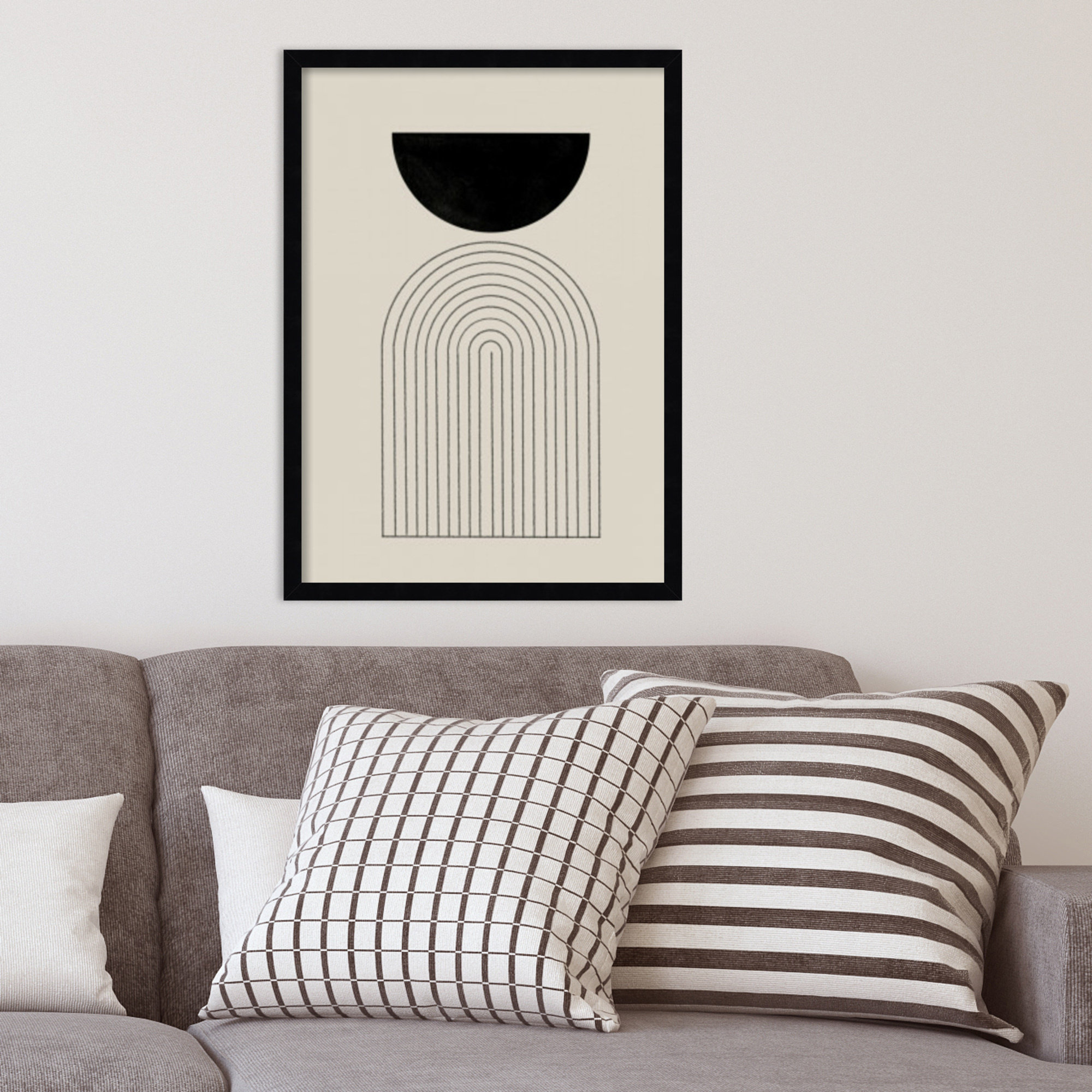 BaB No 1 by The MIUUS STUDIO, 25" H x 18" W x 1" D, Black