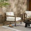 Nilson Outdoor Teak Lounge Chair