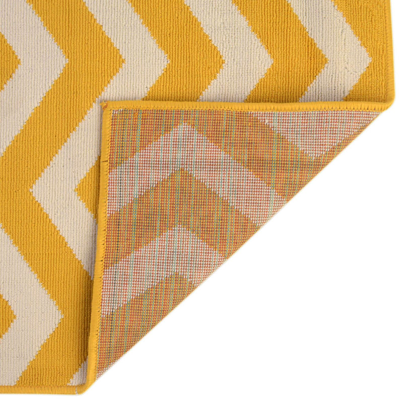 Chevron Indoor / Outdoor Rug, Rectangle 7'10" x 10'