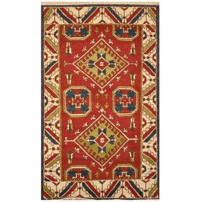 One-of-a-Kind 3' X 5' Wool Area Rug in