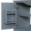 Armoire de salle de bain multifonctionnelle avec portes et tiroir-2112769443