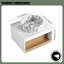Meuble-lavabo flottant 24 po avec lavabo vasque rond en céramique, rangement ouvert-709425663