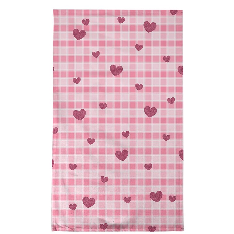 East Urban Home Plaid Waffle Tea Towel Kitchen Towel | Wayfair