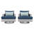 Ehrenfried 2 - Person Patio Conversation Set with Cushions-966652697