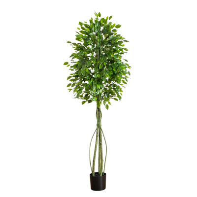 Ficus artificiel résistant aux rayons UV (intérieur / extérieur)