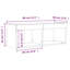 Oneka Unfinished TV Stand for TVs up to 32"-1324919395