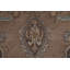 Tapis traditionnel brun surteint 8 x 12