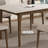 Stone Top Solid Wood Base Dining Table-610539246