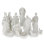 Ensemble de 11 pièces de porcelaine blanche