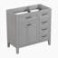 Meuble-lavabo 36 po sans lavabo, base d'armoire seulement, armoire de salle de bain-105549763