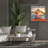 Epic Graffiti 'Redfish '  by Jim Baldwin Canvas Wall Art, 37" x 37"