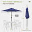 Parasol 9" Market-85720711