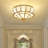 Cochituate 17.7" Glass Flush Mount Light