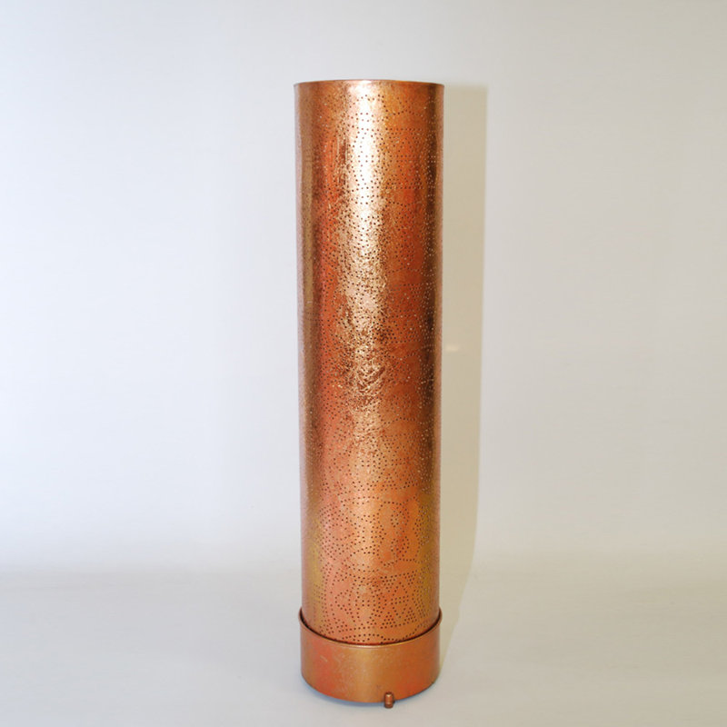 Chau 66cm Column Floor Lamp, Copper