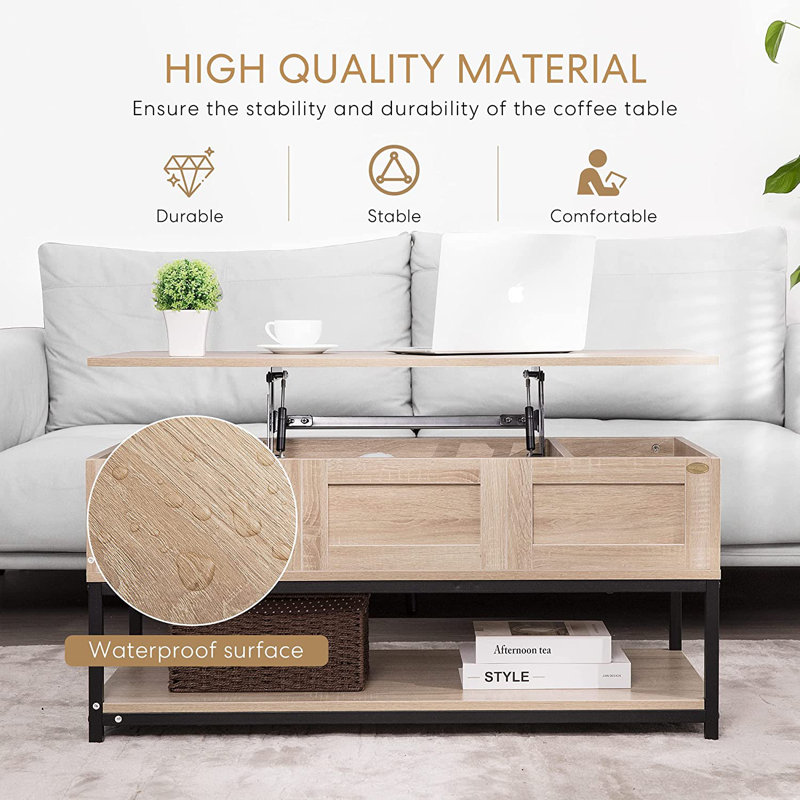 Harbaugh Coffee Table, Light Brown