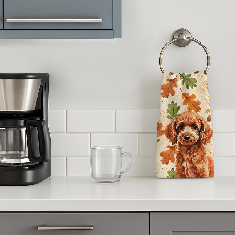 Serviette de cuisine Toy, Toy Red Poodle