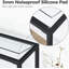 Console en verre 70,9 po