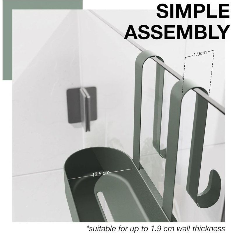 Plastic / Acrylic Bathroom Shelves