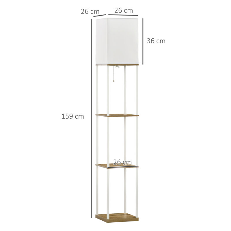 Jeremie 159cm Column Floor Lamp
